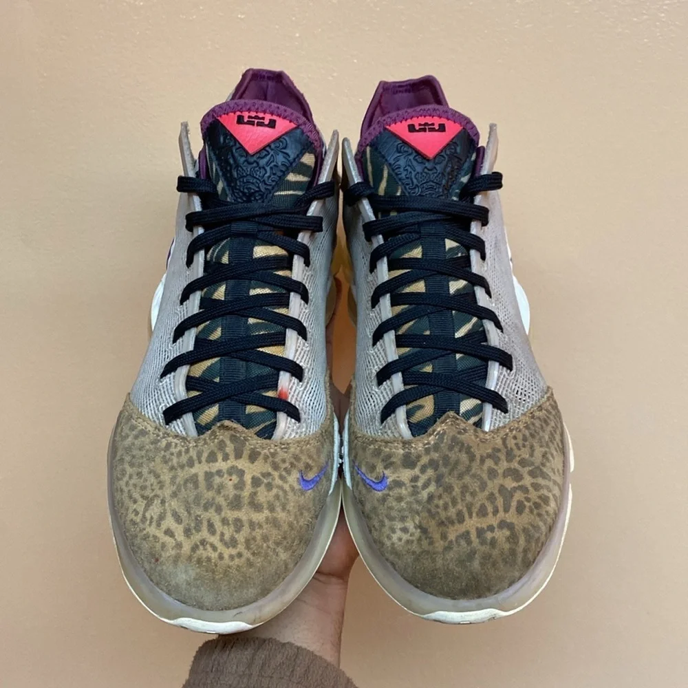 Nike React Lebron 19 Low “Safari Animal Print”